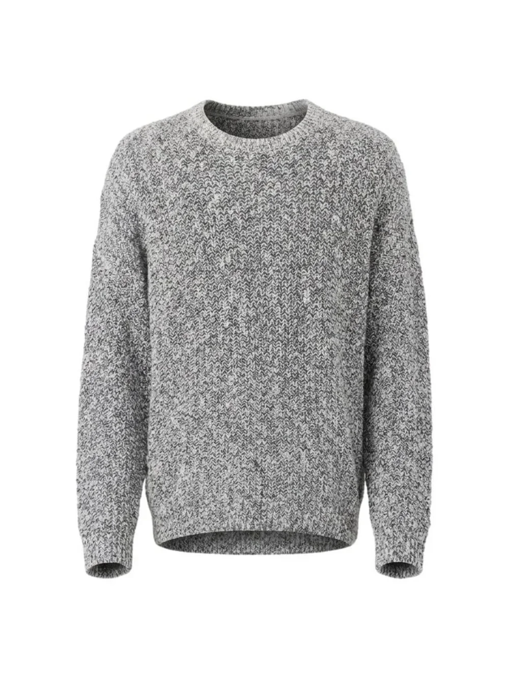 Vintage 90s ALPS Merrimac Valley Men's Marled Knit Crewneck Ski Sweater L USA